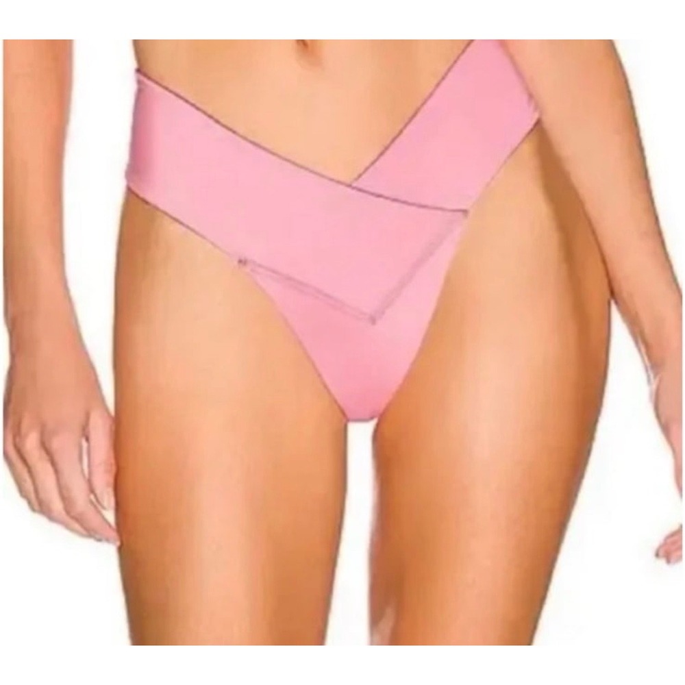 Hot As Hell HAH U Cheeky Thing Reversible Bikini Bottom Shroom Pink XL NEW